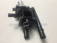 Opel Astra H için uygun Opel Astra H Termostat Gövdesi Komple GM Marka GM 12