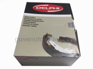 Opel Astra Classic 1999 2002 modeller için uygun Opel Vectra A Arka Pabuçlu Fren Balatası Kalın Tip DELPHI Marka DELPHI