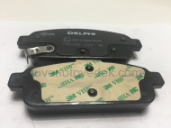 Opel Astra J için uygun ARKA FREN BALATASI Opel Astra J, Chevrolet Cruze DELPHI Marka DELPHI