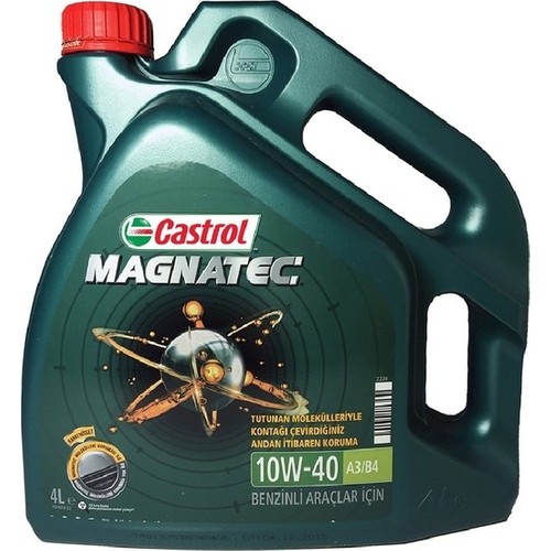 Castrol 10w 40 Magnatek Benzinli Araçlar için motor yağı 4 Lt