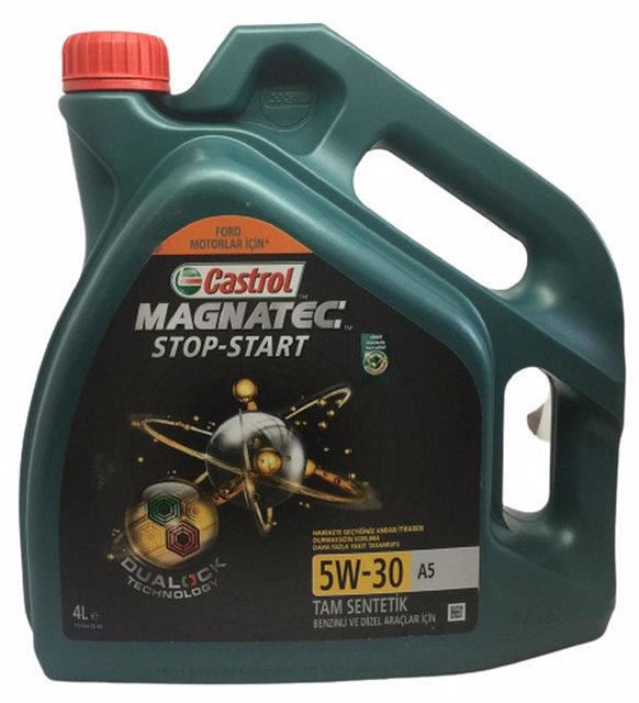 Castrol Magnatec Stop-Start 5W-30 A5 4 L Motor Yağı (Benzinli ve Diesel için)