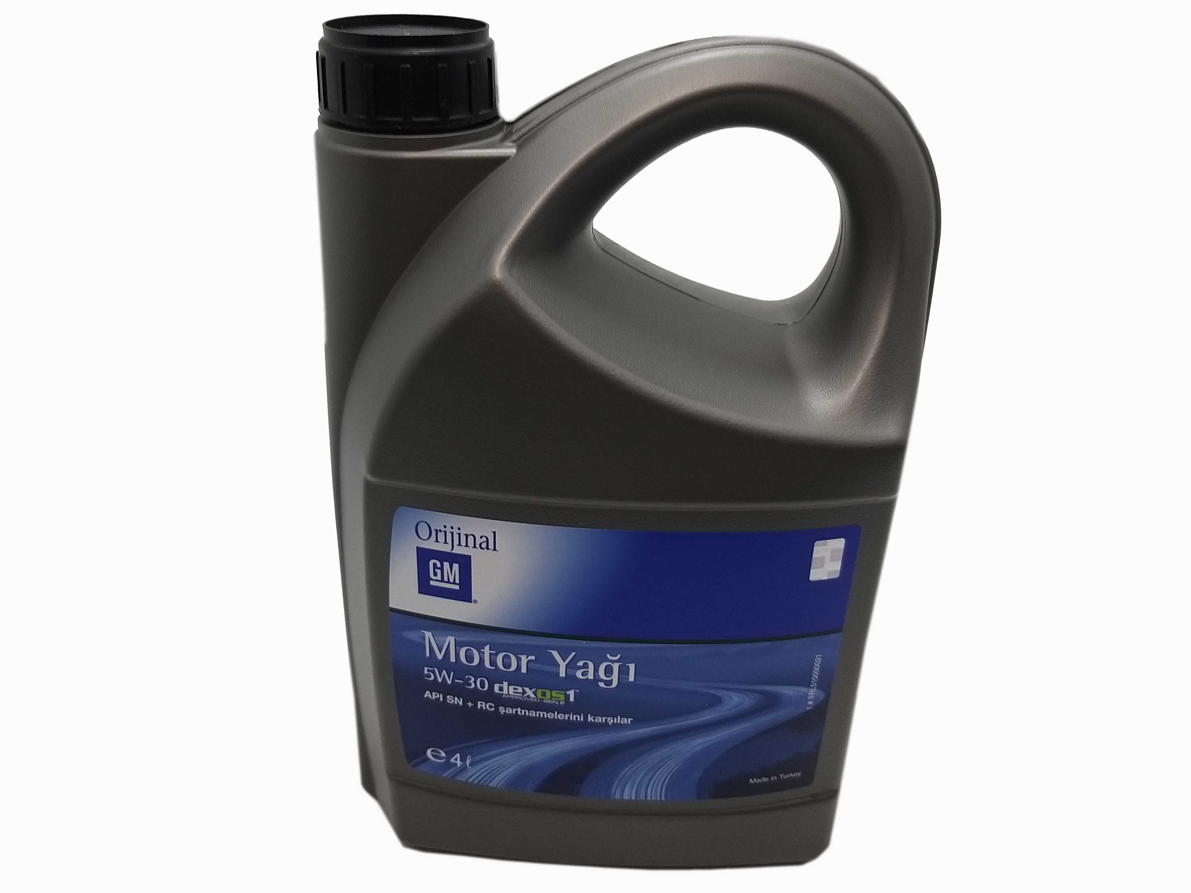 5/30 GM 4 Lt Motoryağı Dexos1 Gen II 1,4 Turbo Araçlar İçin Özel GM Marka